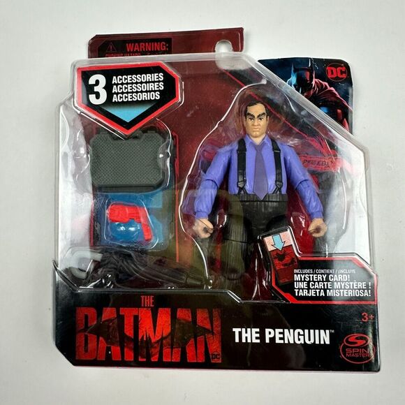 NEW Spin Master DC Comics The Penguin Batman Action Figure With 3 Accessories - Picture 2 of 5